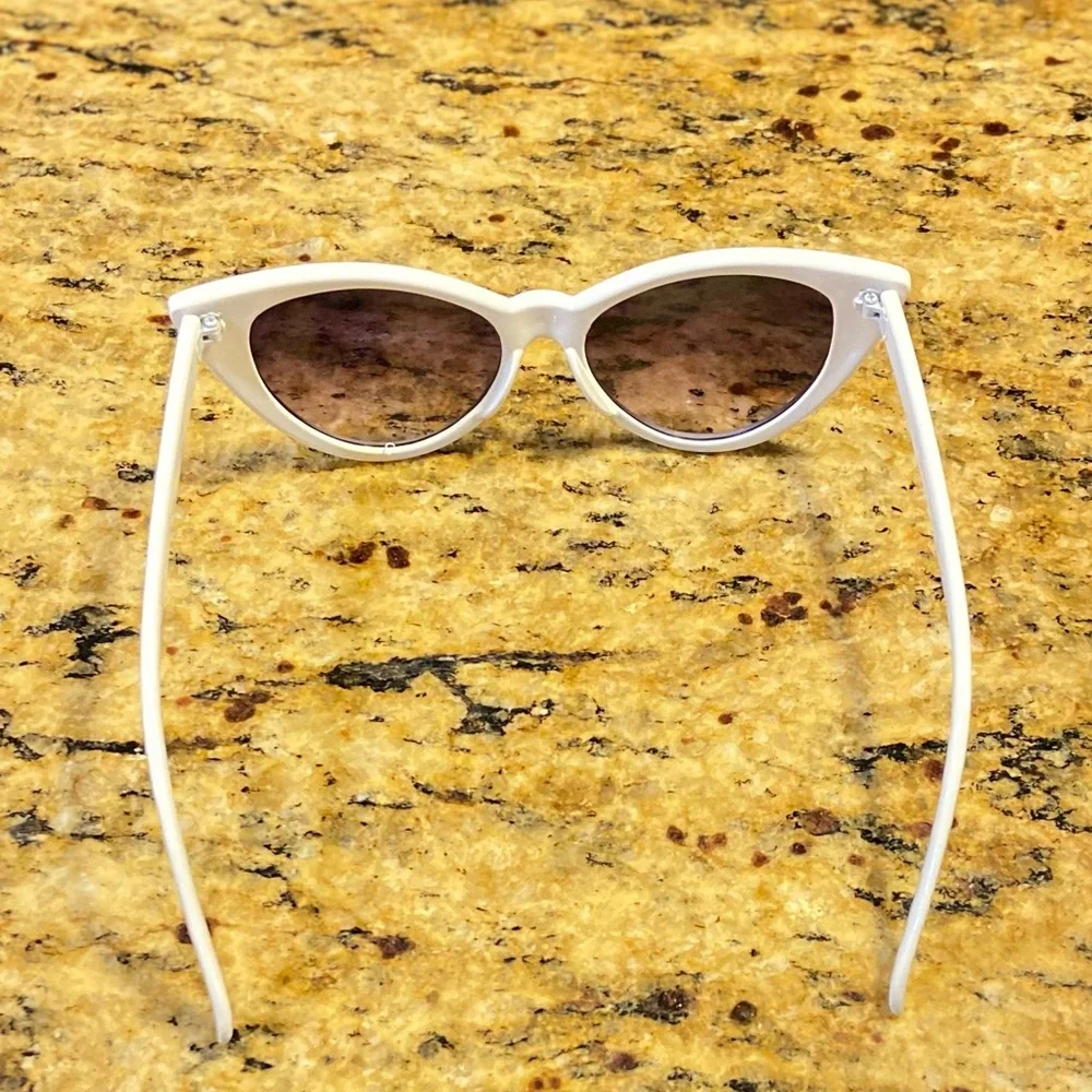 Kids Retro New Cat Eye Full Frame Gradient Sunglasses